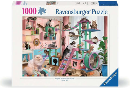 Cica paradicsom Ravensburger 1000 darabos kirakó puzzle (RA-12000875 4005555008750) - puzzlegarden