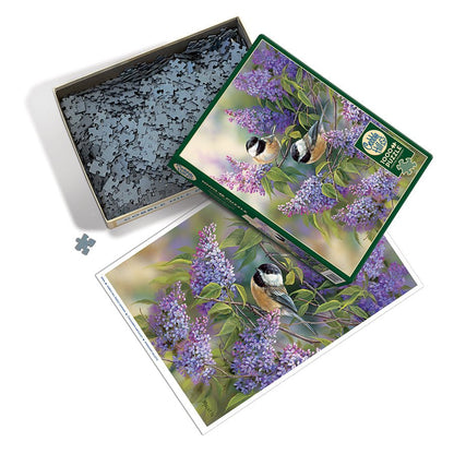 Cinkék és orgonák Cobble Hill 1000 darabos kirakó puzzle (CH - 40166) - puzzlegarden