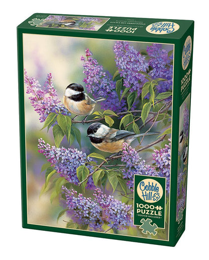 Cinkék és orgonák Cobble Hill 1000 darabos kirakó puzzle (CH - 40166) - puzzlegarden