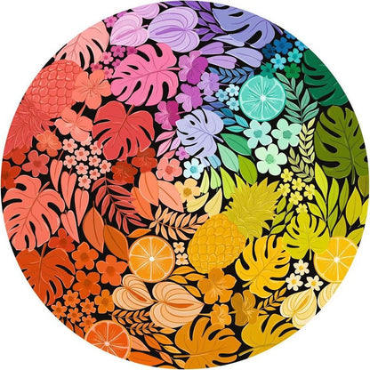 Circle of Colors - Trópusi levelek Ravensburger 500 darabos kirakó puzzle (RA-12000821 4005555008217) - puzzlegarden