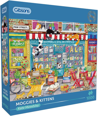 Cirmosok és bajkeverők Gibsons 1000 darabos kirakó puzzle (G - G6437) - puzzlegarden