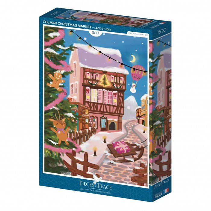 Colmar karácsonyi piac Pieces & Peace 500 darabos kirakó puzzle (PaP - 0133 3770001401331) - puzzlegarden