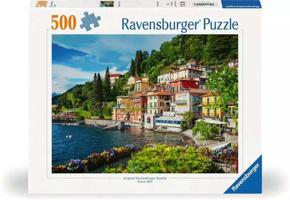 Comói - tó, Olaszország Ravensburger 500 darabos kirakó puzzle (RA - 12000201) - puzzlegarden