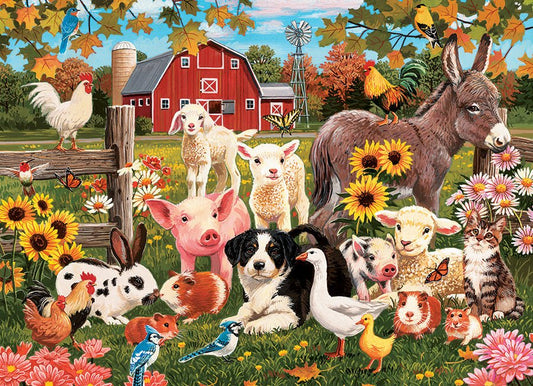 Családi farm Cobble Hill 350 darabos kirakó puzzle (CH - 47037) - puzzlegarden