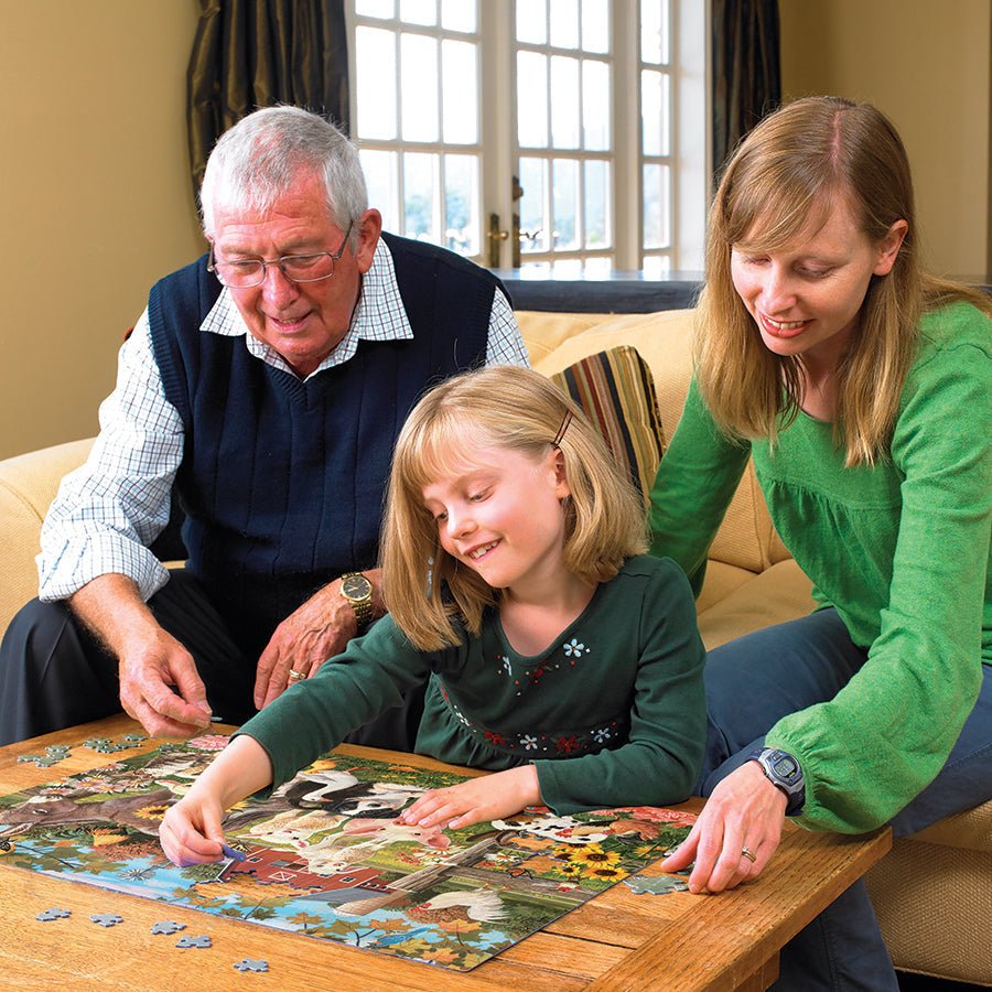 Családi farm Cobble Hill 350 darabos kirakó puzzle (CH - 47037) - puzzlegarden