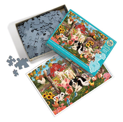 Családi farm Cobble Hill 350 darabos kirakó puzzle (CH - 47037) - puzzlegarden