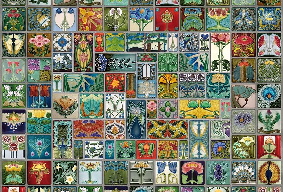 Csempeminták Cobble Hill 2000 darabos kirakó puzzle (CH - 49017) - puzzlegarden