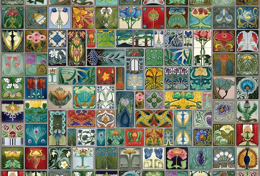 Csempeminták Cobble Hill 2000 darabos kirakó puzzle (CH - 49017) - puzzlegarden