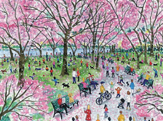 Cseresznyevirágok Galison 1000 darabos kirakó puzzle (GA - 9780735367524) - puzzlegarden