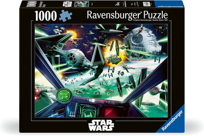 Csillagok háborúja - X - Wing Cockpit Ravensburger 1000 darabos kirakó puzzle (RA - 12000403 4005555004035) - puzzlegarden