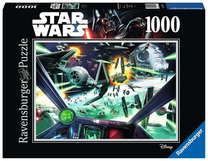 Csillagok háborúja - X-Wing Cockpit Ravensburger 1000 darabos kirakó puzzle (RA-16919 4005556169191) - puzzlegarden