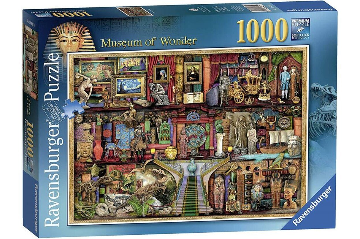 Csodák múzeuma Ravensburger 1000 darabos kirakó puzzle (RA-19634 4005556196340) - puzzlegarden