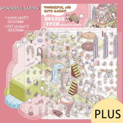 Csodakert - matricajelenet Simno 1 darabos kirakó puzzle (SN-6941776320500) - puzzlegarden