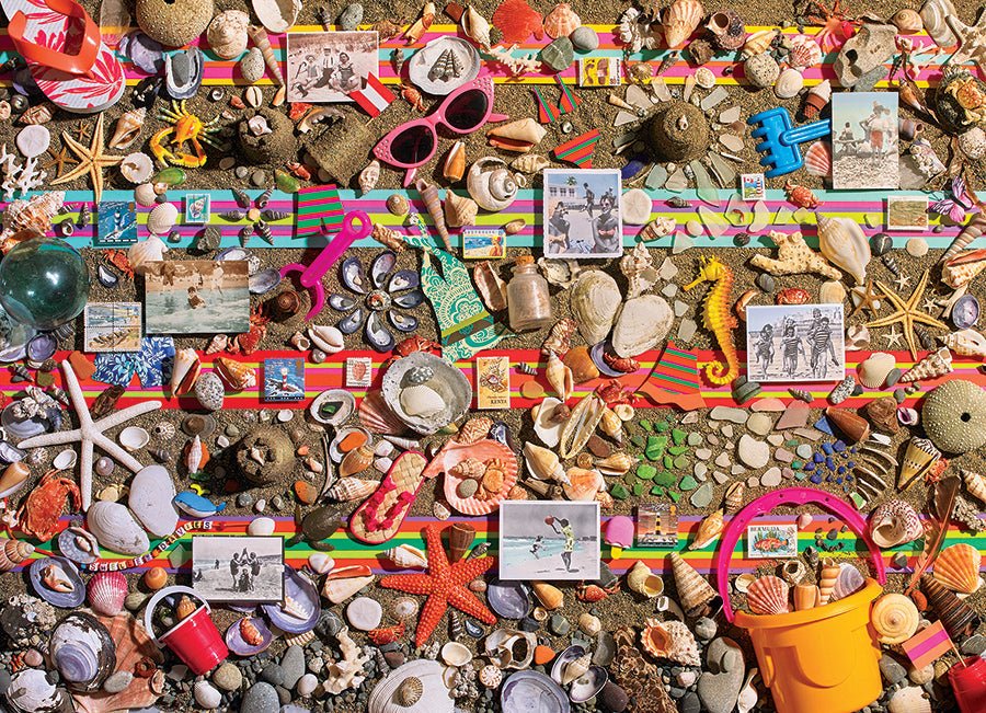 Cuccok a tengerparton Cobble Hill 1000 darabos kirakó puzzle (CH - 40041) - puzzlegarden