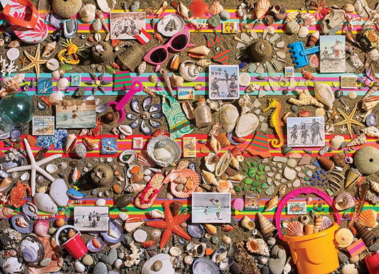 Cuccok a tengerparton Cobble Hill 1000 darabos kirakó puzzle (CH - 40041) - puzzlegarden