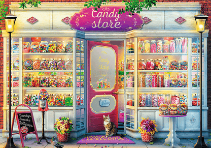Cukorkabolt Trefl 500 darabos kirakó puzzle (TR - 37407) - puzzlegarden