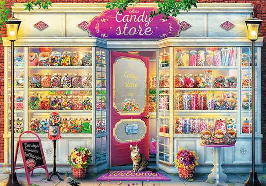 Cukorkabolt Trefl 500 darabos kirakó puzzle (TR - 37407) - puzzlegarden