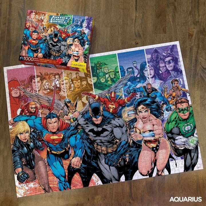 DC Comics - Az igazság ligája Aquarius 1000 darabos kirakó puzzle (AQ-65231 184709652316) - puzzlegarden