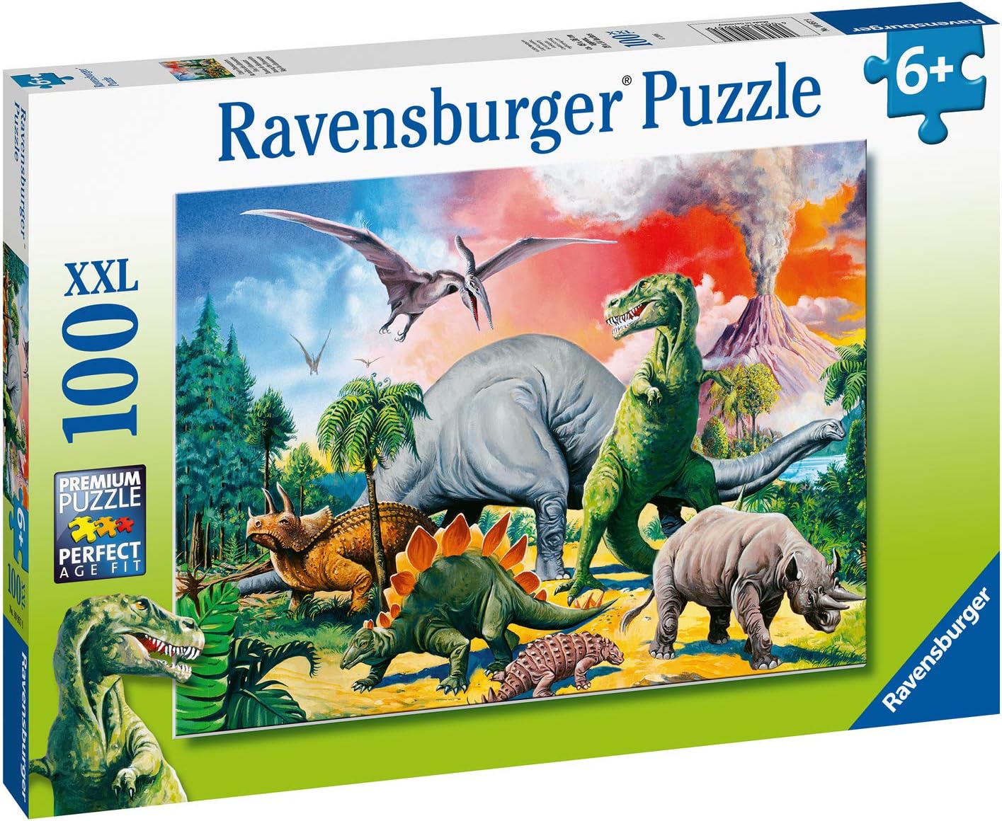 Dinoszauruszok Között Ravensburger 100 darabos kirakó puzzle (RA-10957 4005556109579) - puzzlegarden