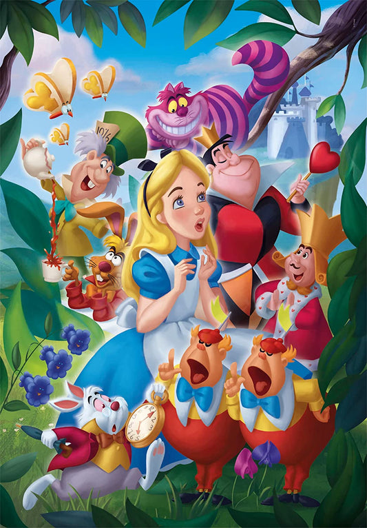Disney - Alíz csodaországban Clementoni 1000 darabos kirakó puzzle (CL - 39673) - puzzlegarden