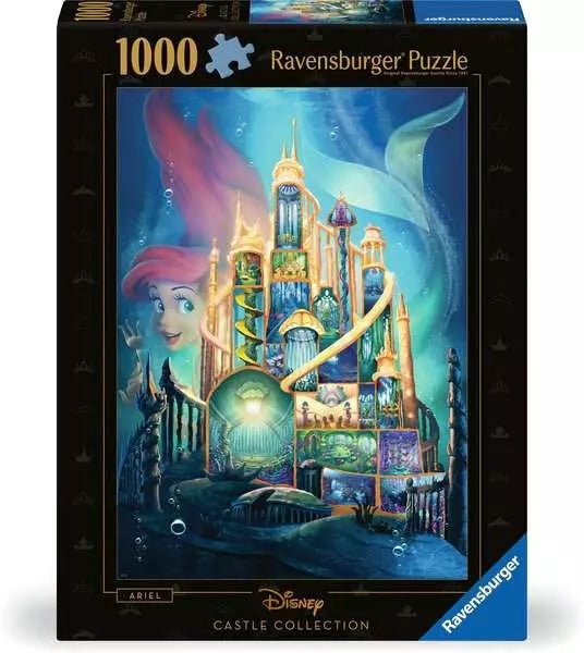 Disney Castle Collection - Ariel Ravensburger 1000 darabos kirakó puzzle (RA - 12000265) - puzzlegarden