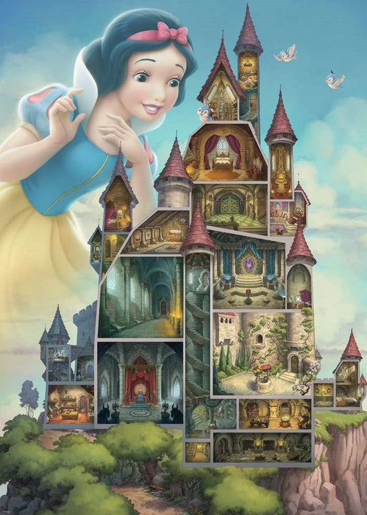 Disney Castle Collection - Hófehérke Ravensburger 1000 darabos kirakó puzzle (RA-17329 4005556173297) - puzzlegarden