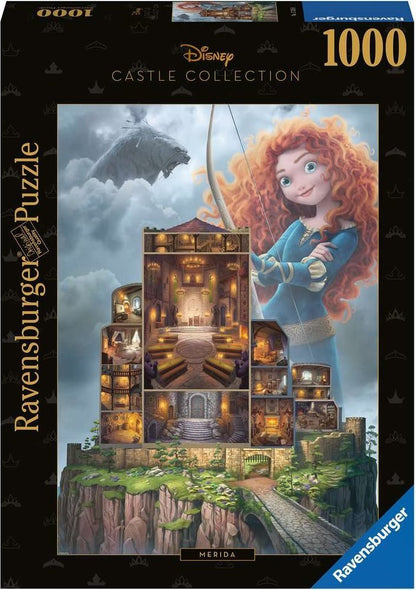 Disney Castle Collection - Merida Ravensburger 1000 darabos kirakó puzzle (RA-17335 4005556173358) - puzzlegarden