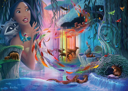 Disney Castle Collection - Pocahontas Ravensburger 1000 darabos kirakó puzzle (RA - 12001344 4005555013440) - puzzlegarden