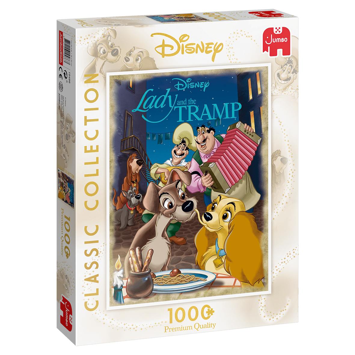 Disney Classic Collection - Susie és Tekergő Jumbo 1000 darabos kirakó puzzle (JU-19486 8710126194867) - puzzlegarden