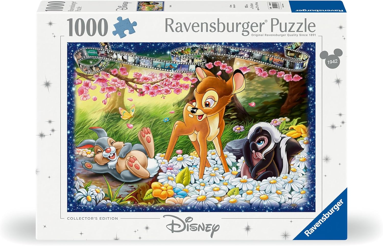 Disney Collector's Edition - Bambi Ravensburger 1000 darabos kirakó puzzle (RA - 12000313 4005555003137) - puzzlegarden