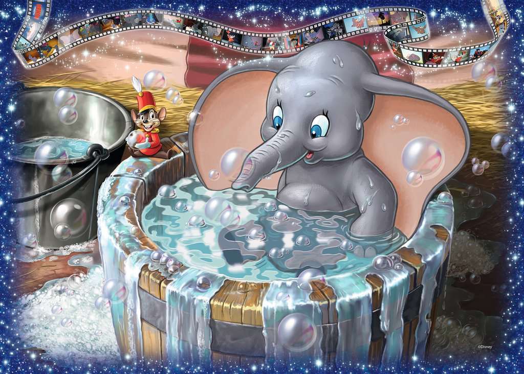 Disney Collector's Edition - Dumbo Ravensburger 1000 darabos kirakó puzzle (RA-19676 4005556196760) - puzzlegarden