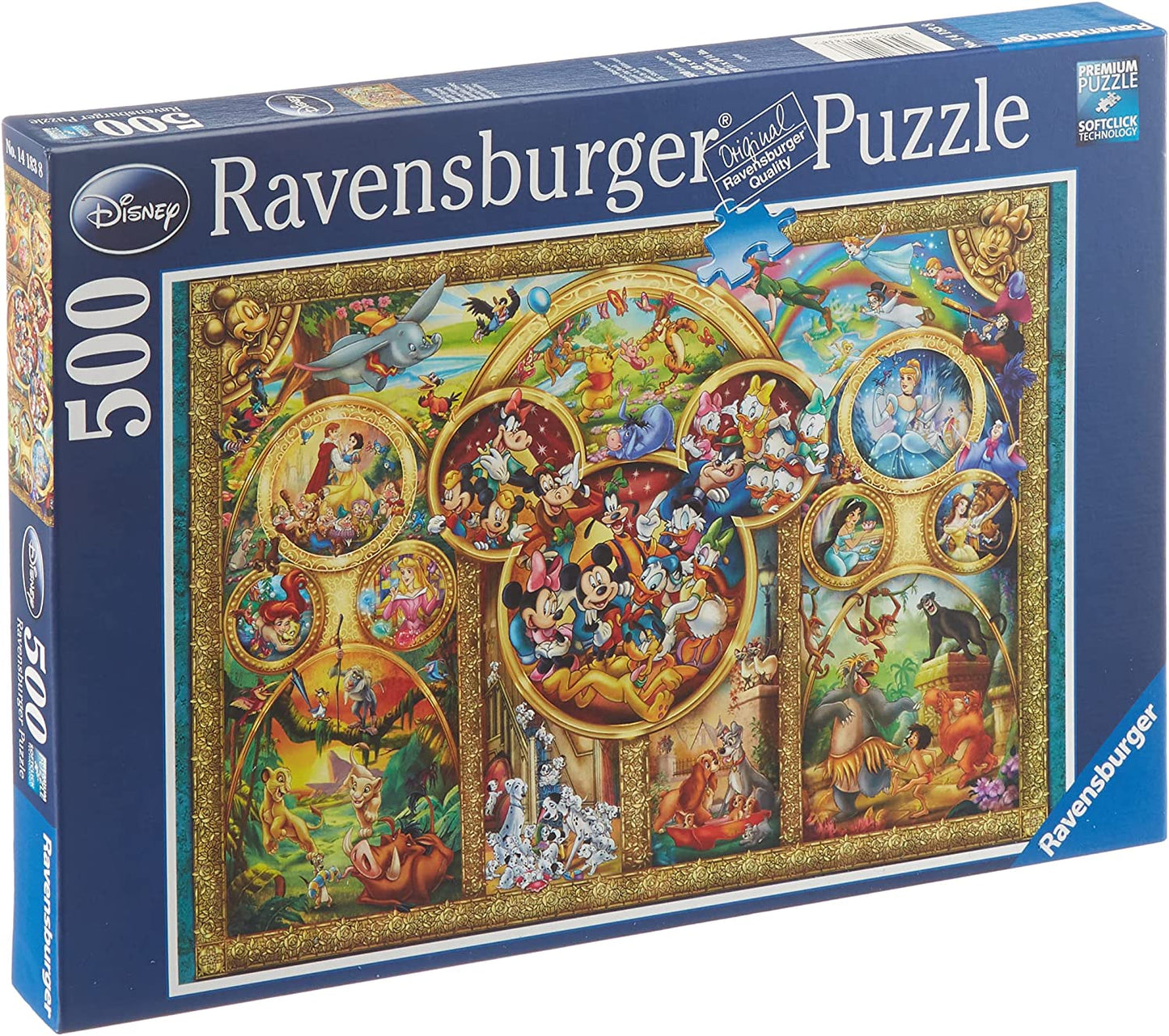 Disney Család Ravensburger 500 darabos kirakó puzzle (RA-14183 4005556141838) - puzzlegarden