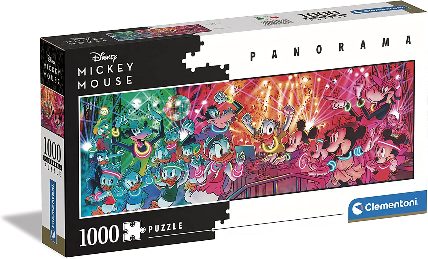 Disney Disco - Panoráma Clementoni 1000 darabos kirakó puzzle (CL-39660 8005125396603) - puzzlegarden