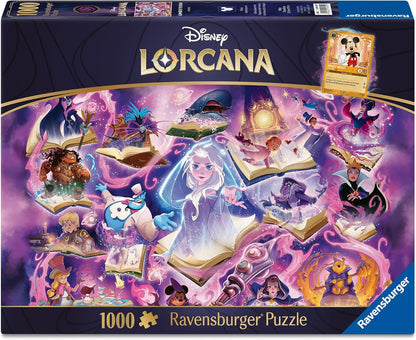 Disney Lorcana - A birodalom csillogása - Ametiszt Ravensburger 1000 darabos kirakó puzzle (RA-12001622) - puzzlegarden
