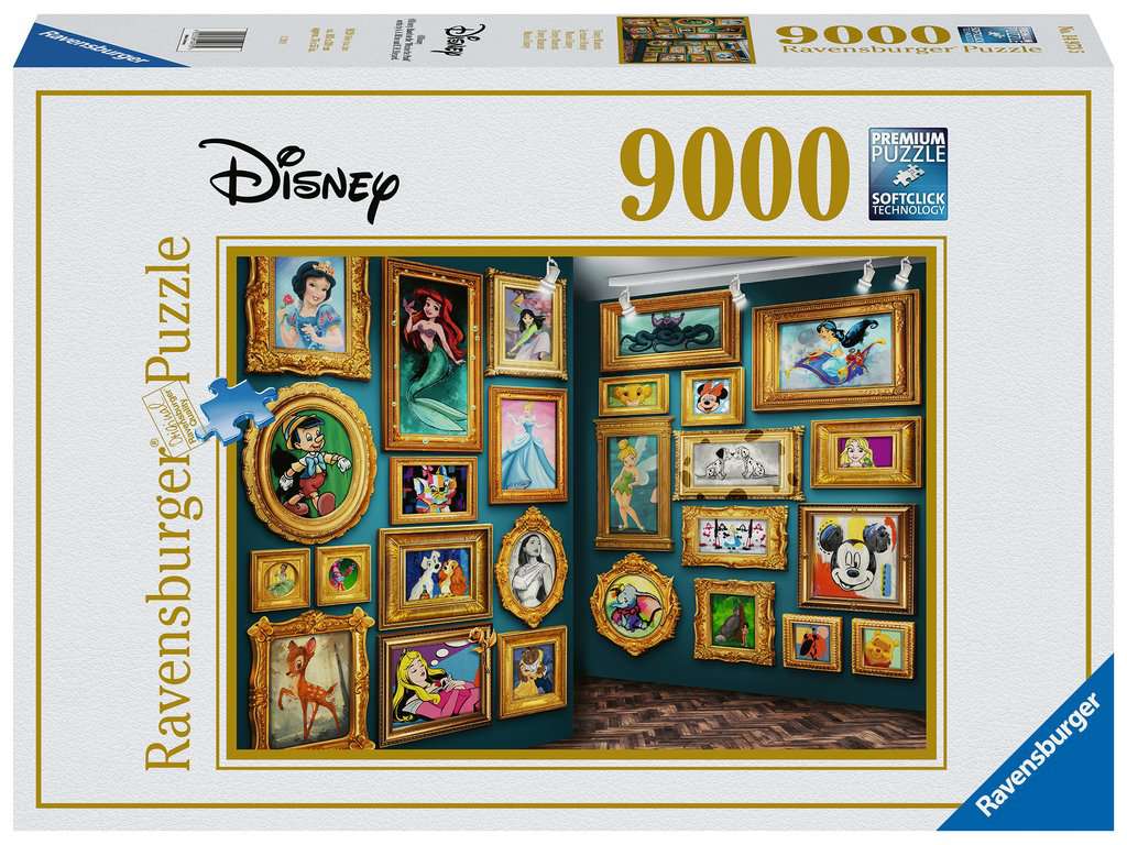 Disney Múzeum Ravensburger 9000 darabos kirakó puzzle (RA-14973 4005556149735) - puzzlegarden