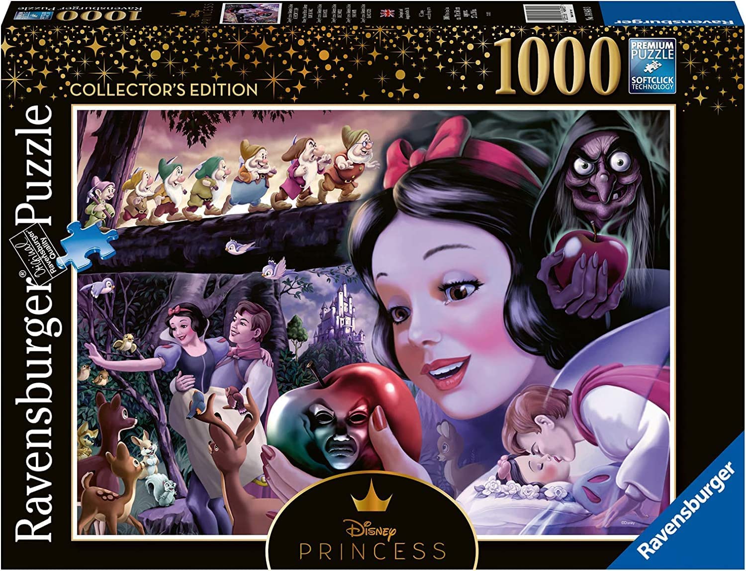 Disney Princess Collector's Edition - Hófehérke Ravensburger 1000 darabos kirakó puzzle (RA-14849 4005556148493) - puzzlegarden