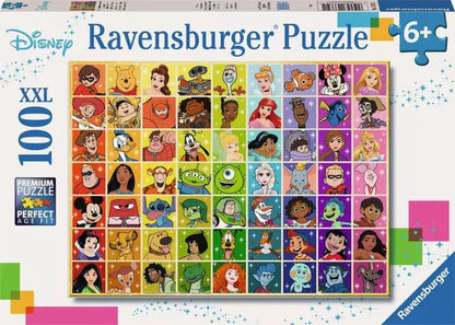 Disney Színpaletta Ravensburger 100 darabos kirakó puzzle (RA - 13332 4005556133321) - puzzlegarden