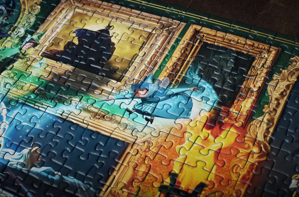 Disney Villainous - Demóna Ravensburger 1000 darabos kirakó puzzle (RA-15025 4005556150250) - puzzlegarden