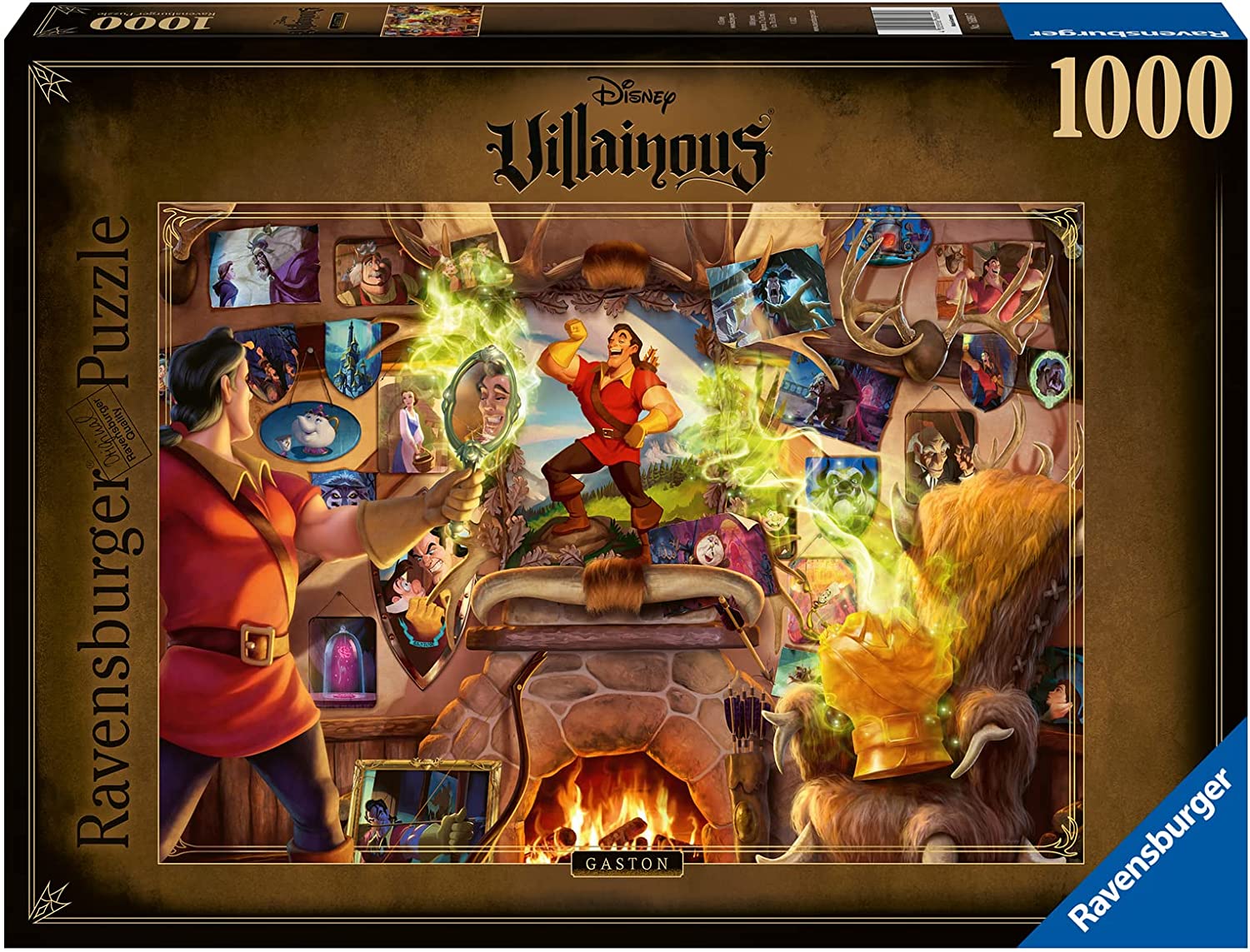 Disney Villainous - Gaston Ravensburger 1000 darabos kirakó puzzle (RA-16889 4005556168897) - puzzlegarden