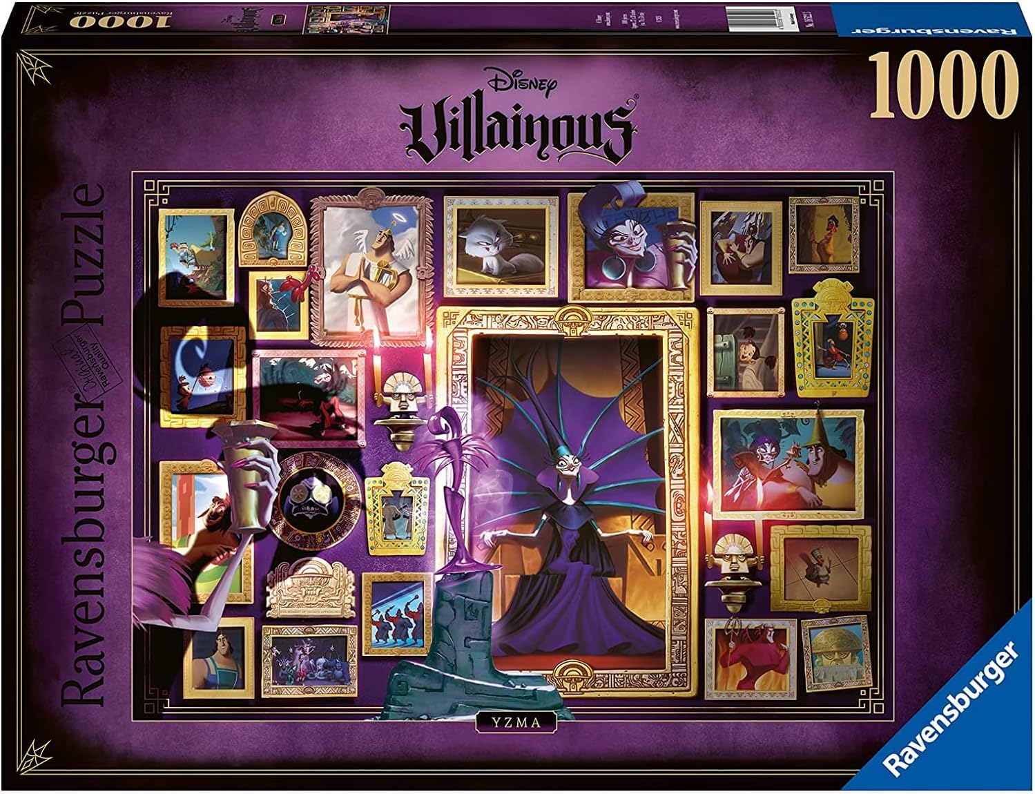 Disney Villainous - Yzma Ravensburger 1000 darabos kirakó puzzle (RA-16522 4005556165223) - puzzlegarden