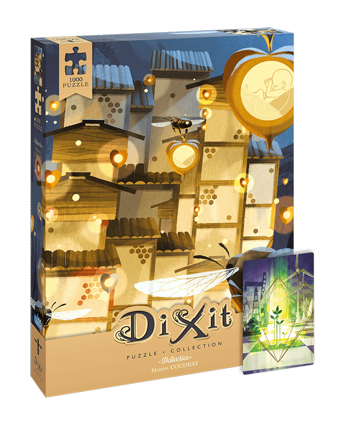 Dixit Puzzle Collection - Anyaméhek Libellud 1000 darabos kirakó puzzle (LIBDIXPUZ1005 3558380100430) - puzzlegarden