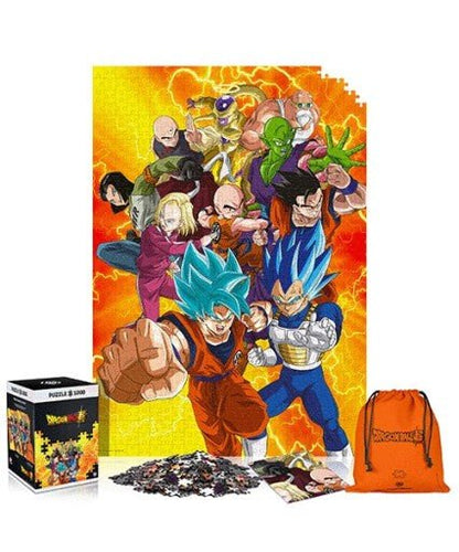 Dragon Ball Super Universe - A 7 harcos Good Loot 1000 darabos kirakó puzzle (GL - 5908305238140 5908305238140) - puzzlegarden