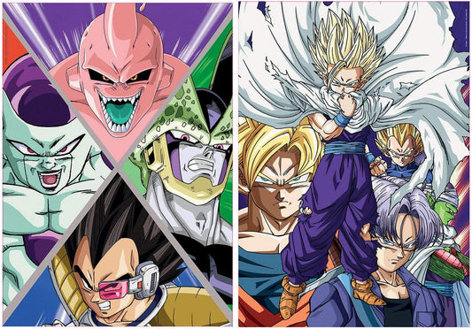 DragonBall - 2x500 Educa 500 darabos kirakó puzzle (ED - 18487) - puzzlegarden