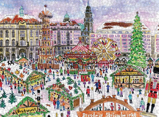 Drezdai karácsonyi vásár Galison 1000 darabos kirakó puzzle (GA - 9780735366763 9780735366763) - puzzlegarden