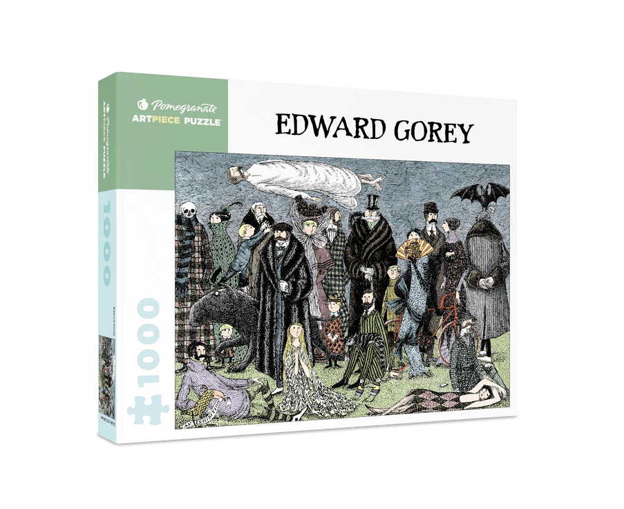 Edward Gorey Pomegranate 1000 darabos kirakó puzzle (POM-AA820 9780764967733) - puzzlegarden