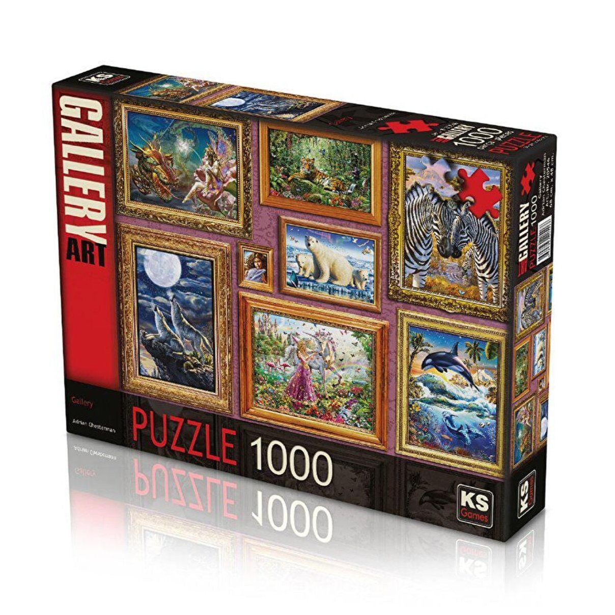 Egy Galéria Képei KS Games 1000 darabos kirakó puzzle (KS - 20546 8681842205468) - puzzlegarden