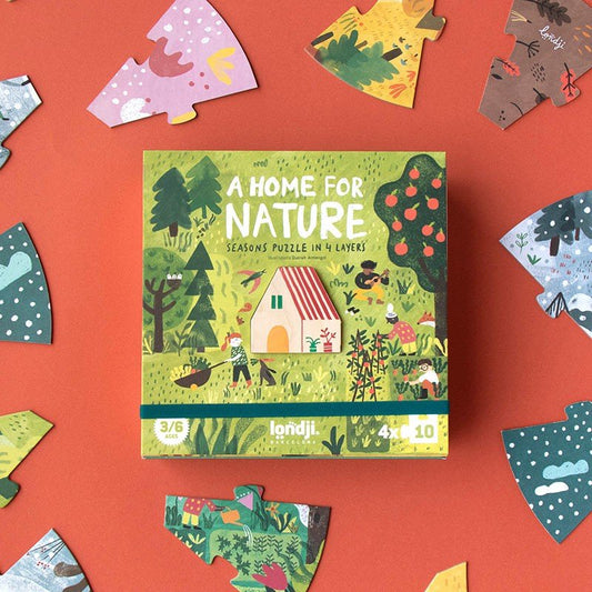 Egy otthon a természetnek Londji 40 darabos kirakó puzzle (LN - PZ587U) - puzzlegarden