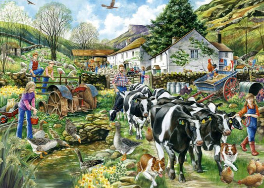 Egy újabb nap a farmon Falcon 1000 darabos kirakó puzzle (FA - 11283) - puzzlegarden