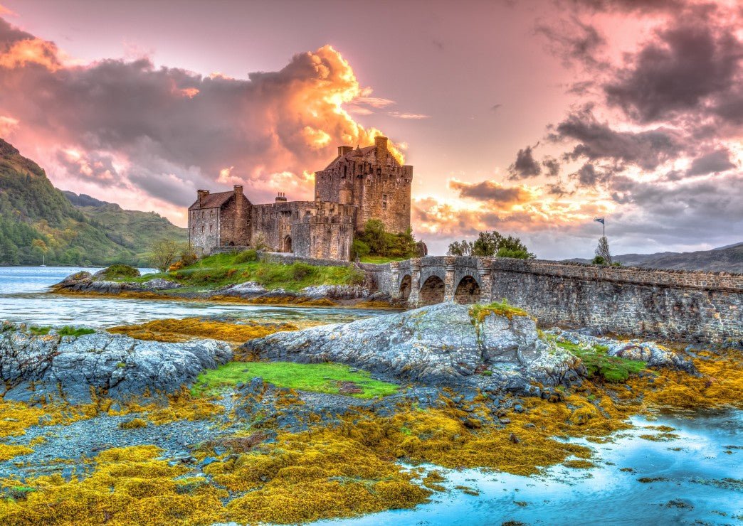 Eilean Donan kastély, Skócia Bluebird 3000 darabos kirakó puzzle (BB-70049 3663384700491) - puzzlegarden