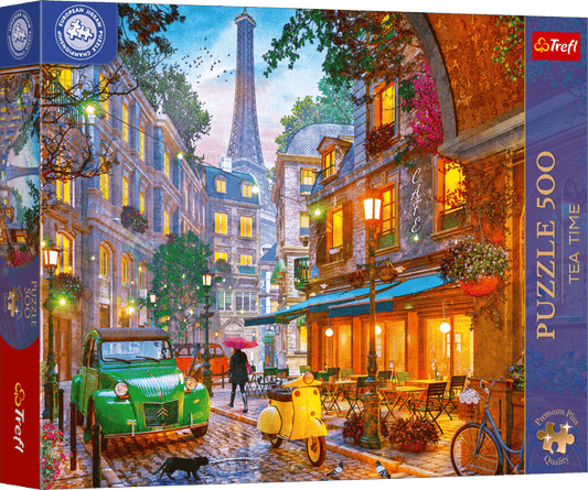 EJPC 2025 - Kávézó Párizsban Trefl 500 darabos kirakó puzzle (TR - 37614) - puzzlegarden